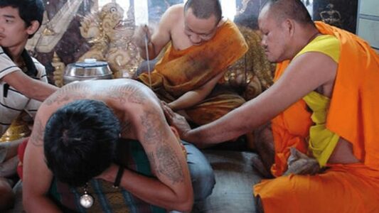 L’encre sacrée de Wat Bang Phra