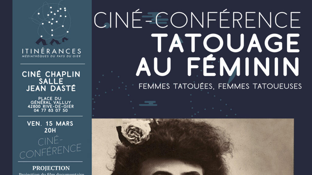 Lire la suite à propos de l’article Ciné-conférence sur le tattoo à Rive de Gier