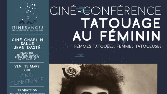 Ciné-conférence sur le tattoo à Rive de Gier